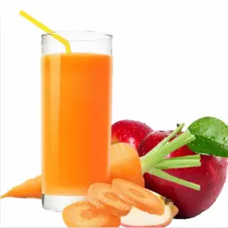 عصير تفاح جزر