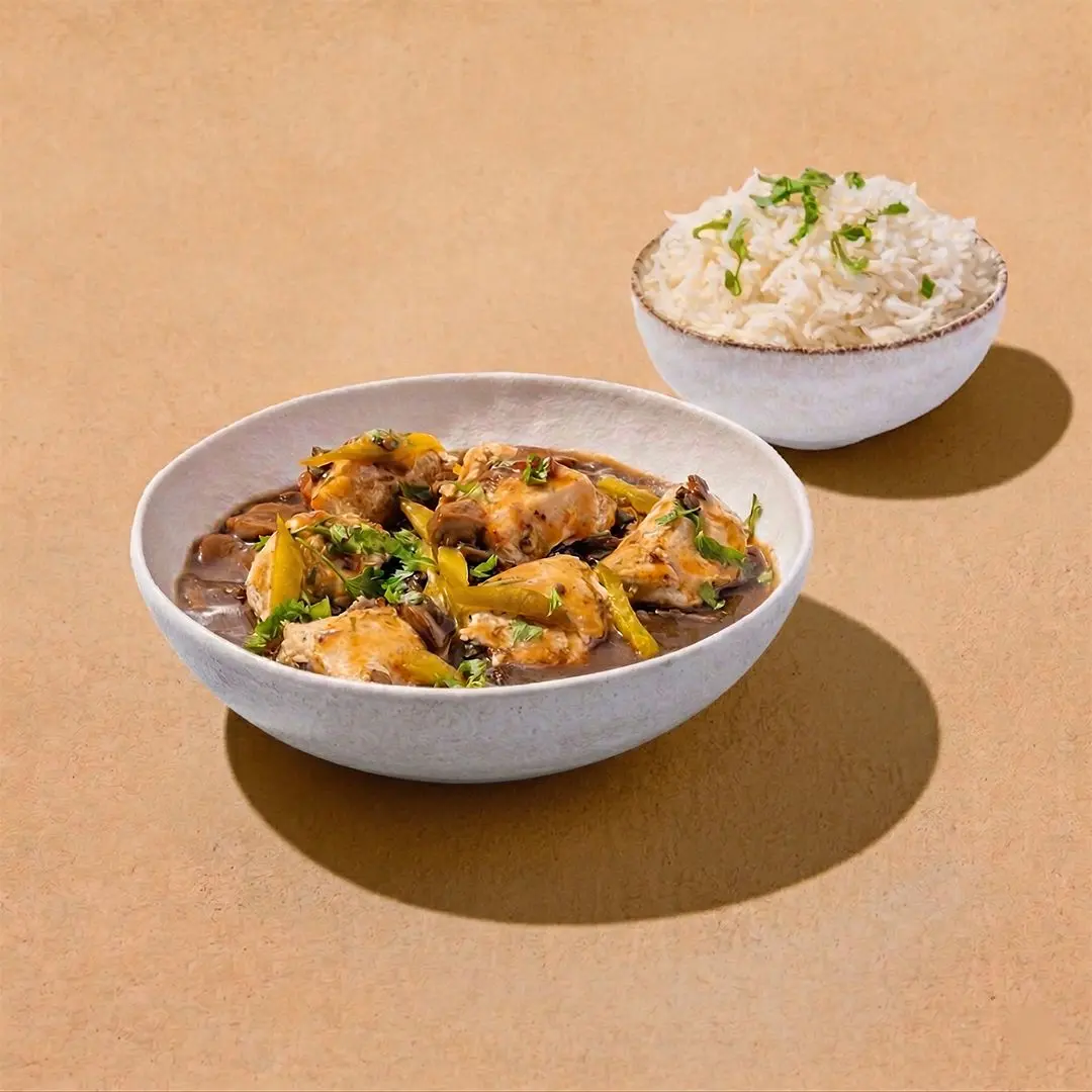 Creamy Chicken Stroganoff
