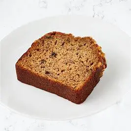 Banana & Hazelnut Cake slice