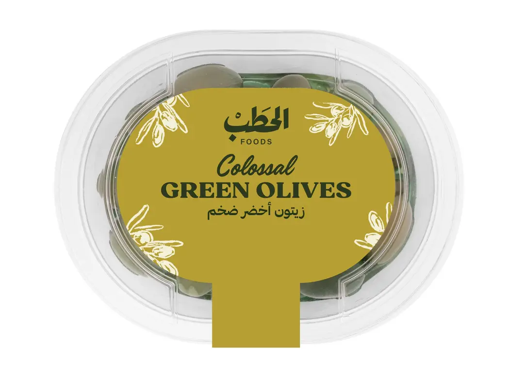 ALHATAB COLOSSAL GREEN OLIVE 240G
