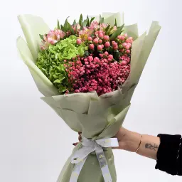A Bouquet of Natural Flowers