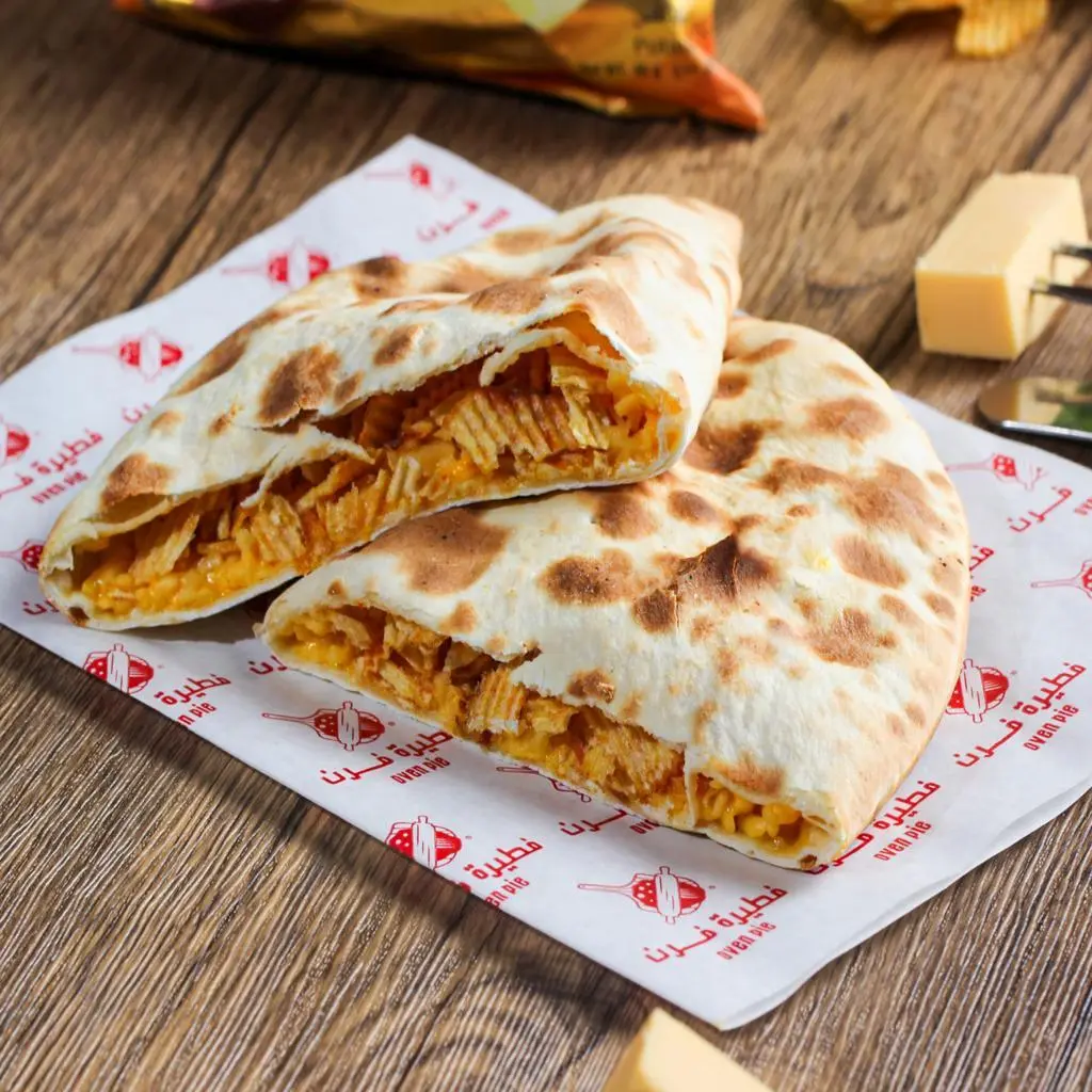 فطيرة شيبس وشيدر
