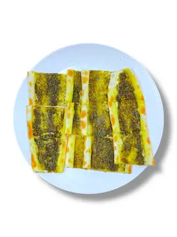 فطيرة لبنة زعتر