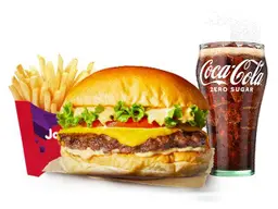 Jolliburger Deluxe Single Patty Meal