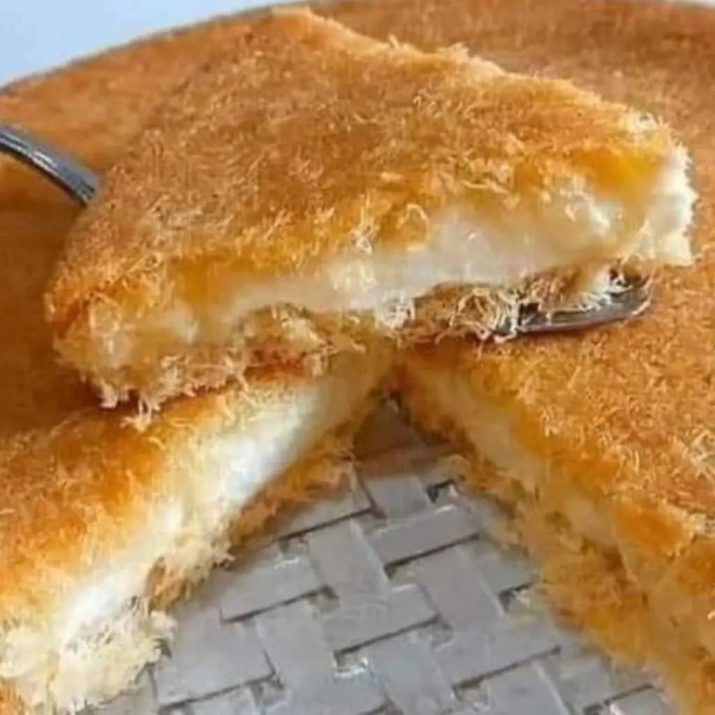 Cream Kunafa Dessert