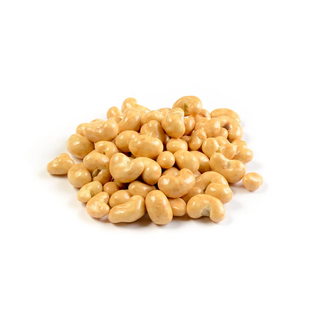 Cashew nuts with caramel