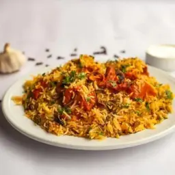 Chicken Tikka with Pulao
