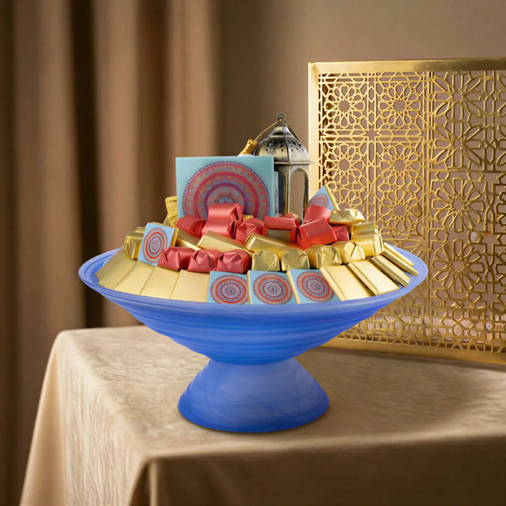 Gold Ramadan Chocolate Tray
