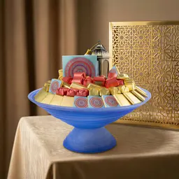 Gold Ramadan Chocolate Tray