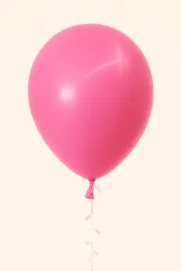 بالون وردي