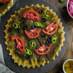 زعتر بالخضار