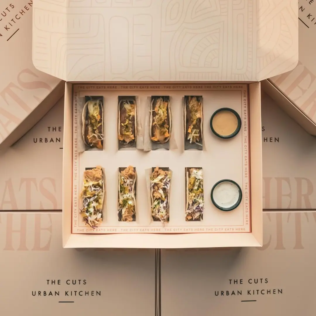بوكس تاكوس لحم