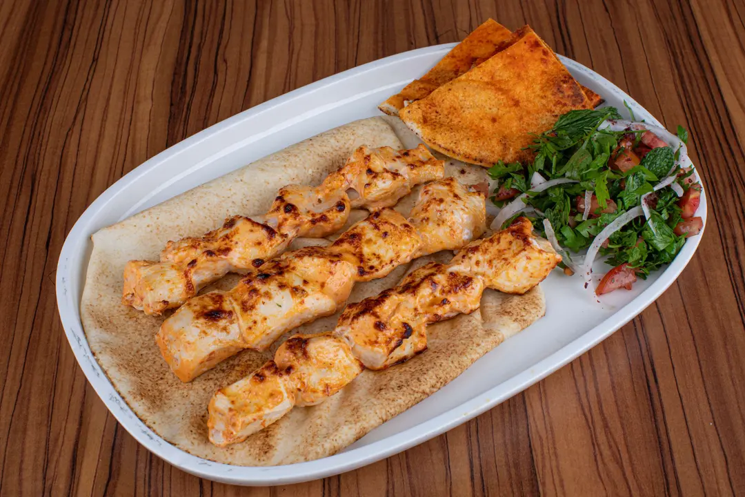 White Shish Tawouk Platter