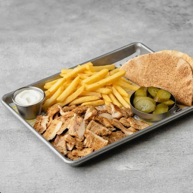Chicken Shawarma platter
