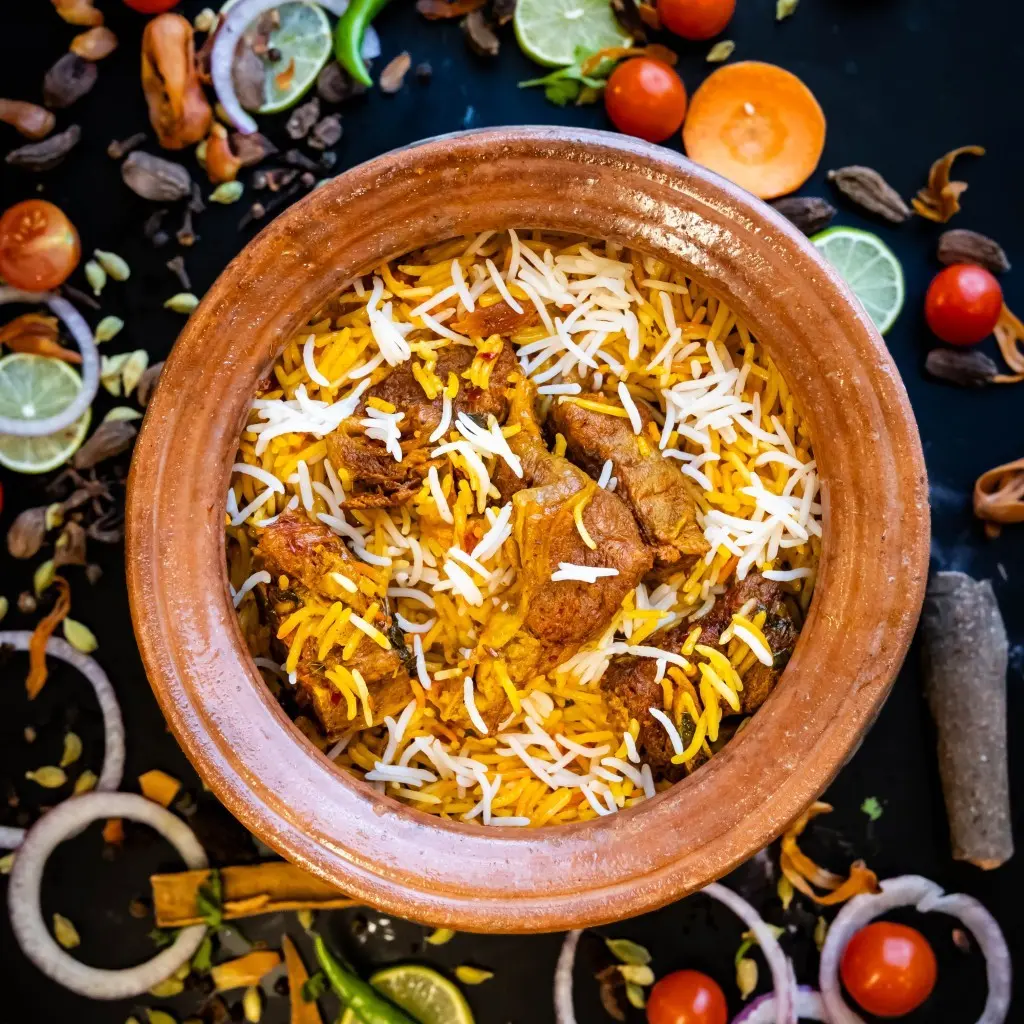 برياني لحم بقري