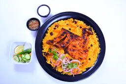 Charcoal Chicken With Rice - Half Chicken