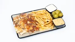 صحن شاورما دجاج