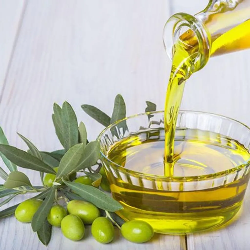Plate Of Olive Oil