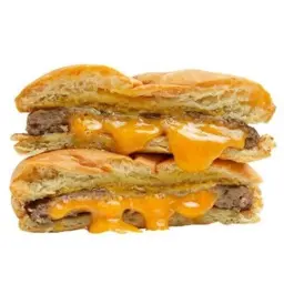 Cheesy Grilled Veal Burger