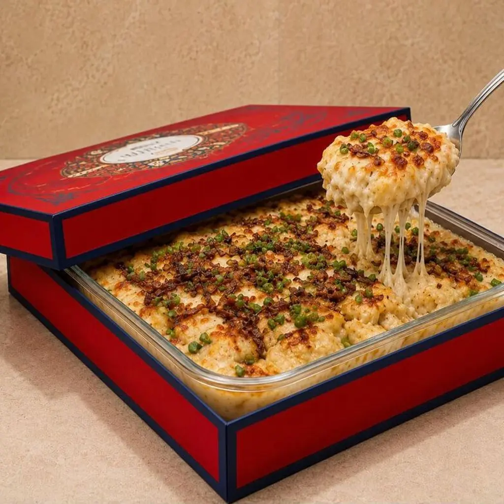 Potatoes with chicken and curry