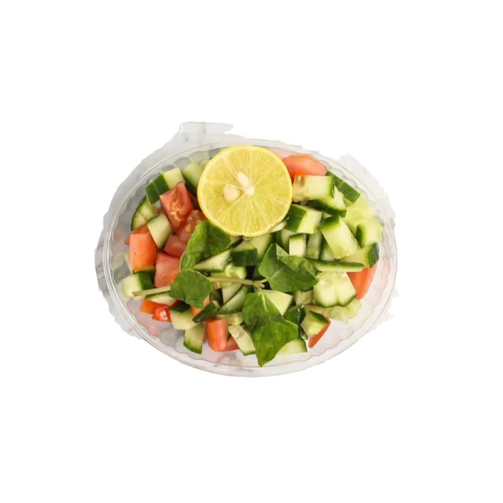 Cucumber, Lettuce, and Carrot Salad
