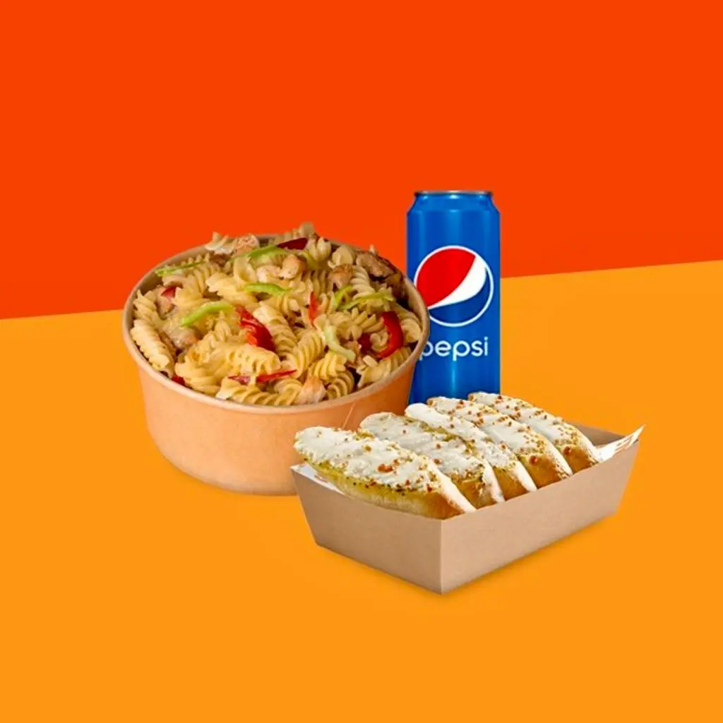 وجبة الباستا الفردية