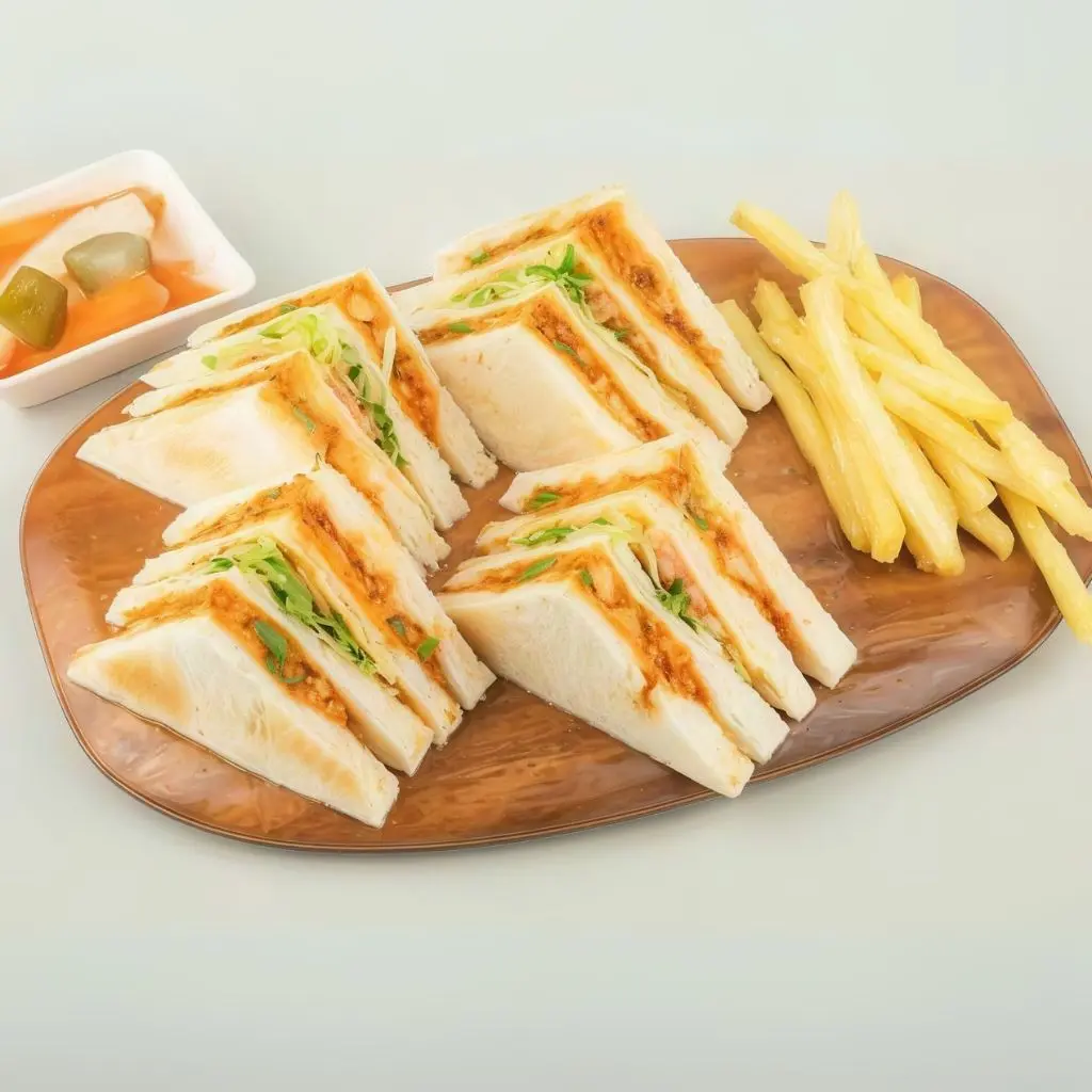 Crispy Chicken Club Sandwich