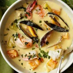 Fish And More Seafood Soup With Cream