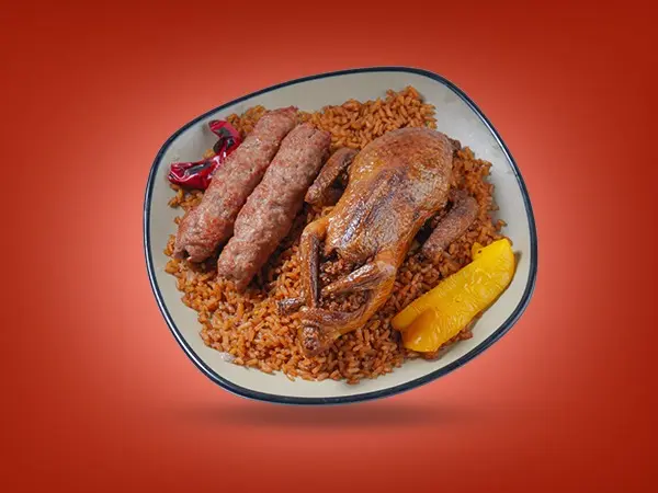 Pigeon and kofta