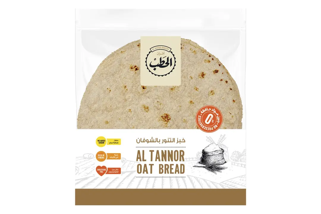 خبز التنور شوفان