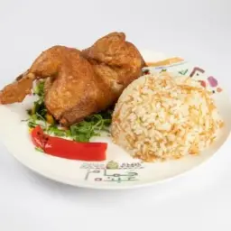 نصف دجاج محمر