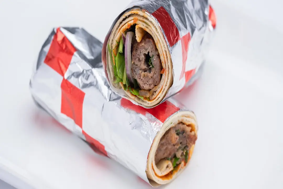 lamb Kabab Sandwich