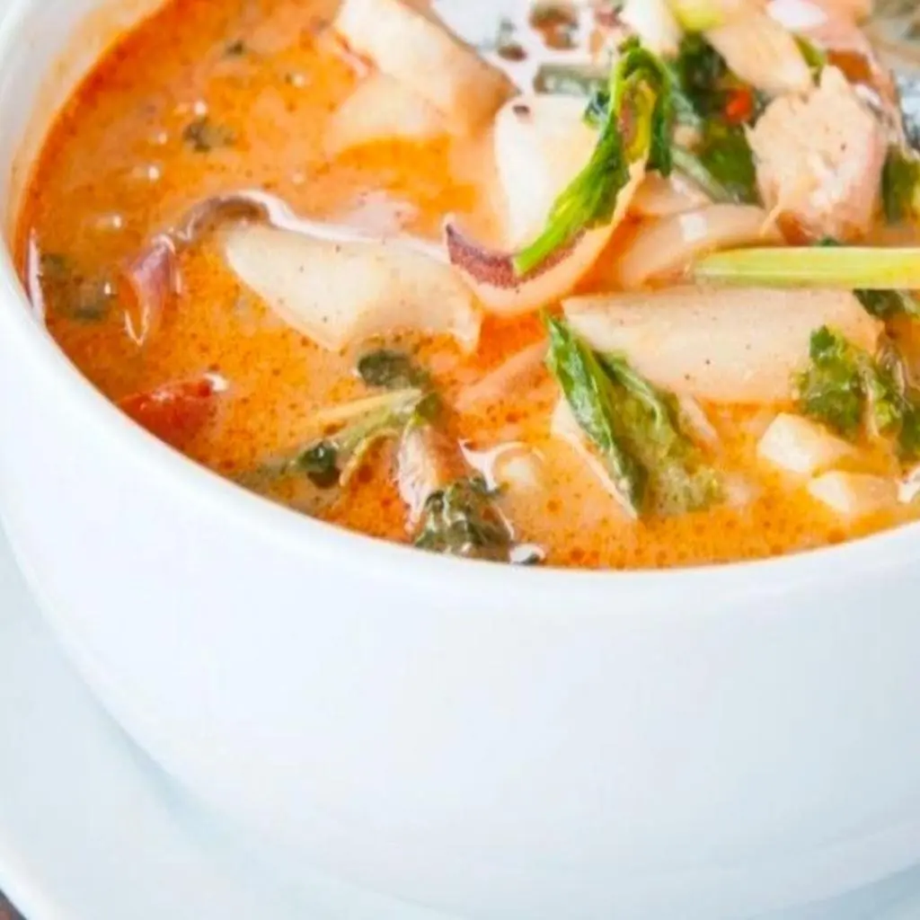 Seafood Soup with Cream