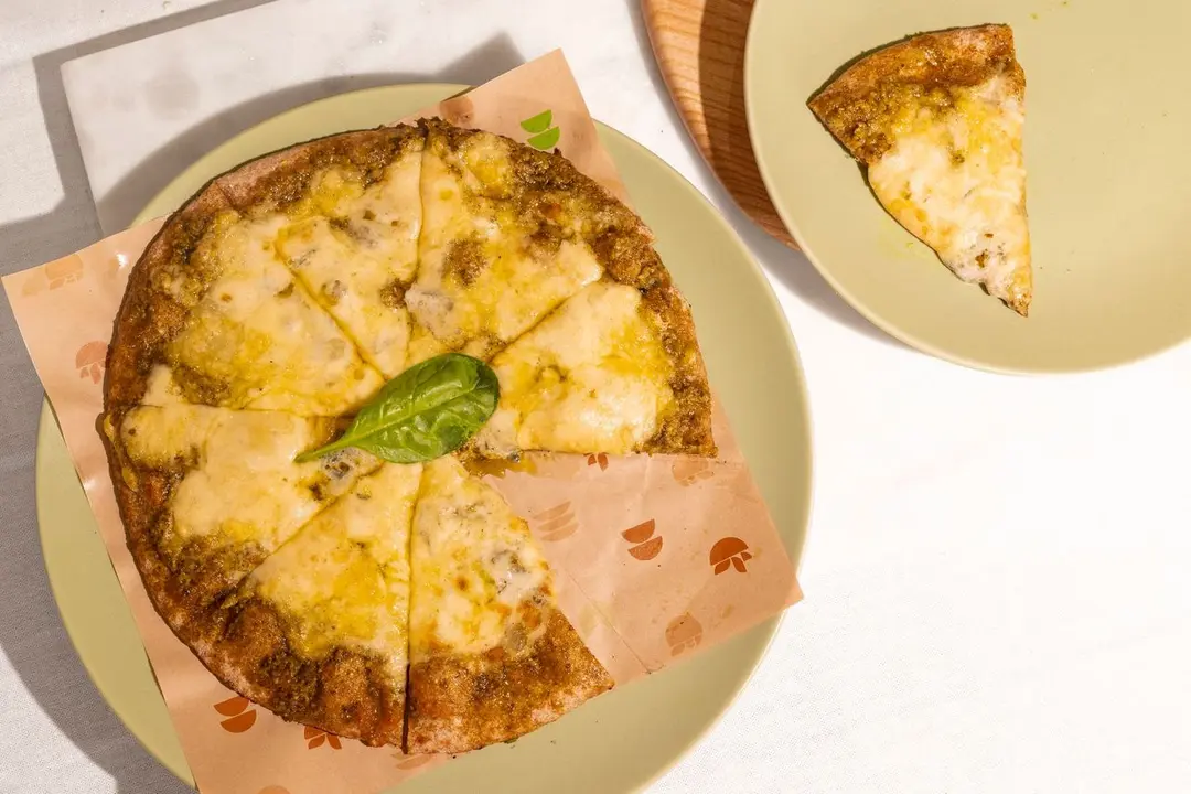 Four Cheese Pesto Pizza