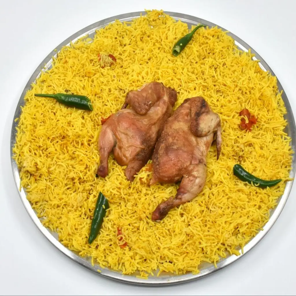 مندي سبايسي حساوي مع دجاج