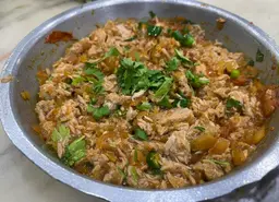 صحن تونة ساده