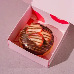 Chocolate Strawberry Donut
