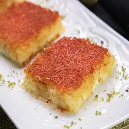 كنافة بالقشطة