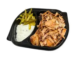 Chicken shawarma plate