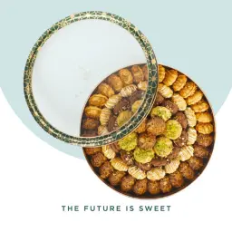Round Egyptian Petitfour Box