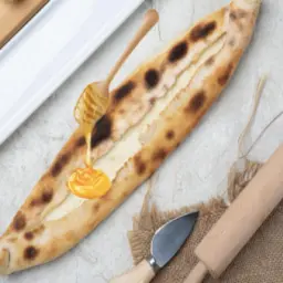 فطيرة جبنة سائلة بالعسل
