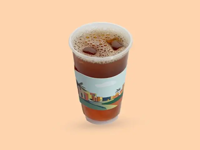 شاي الخوخ المثلج