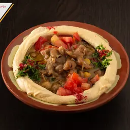 hummus with foul