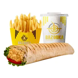 One Chicken Wrap meal