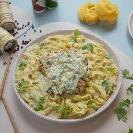 Grilled Chicken Fettuccine