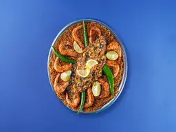 صينية بلطى مشوى ردة مع جمبرى