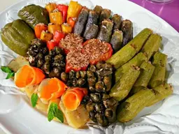 محاشى كوسا و فلفل