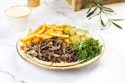 صحن شاورما لحم