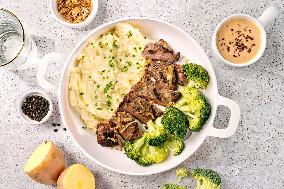 Steak Mashed Potato Bowl