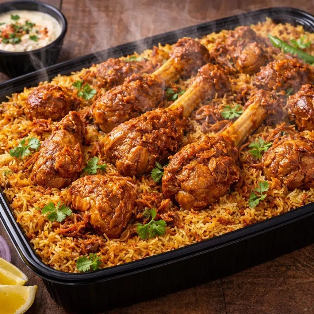 Hyderabadi Chicken Biryani
